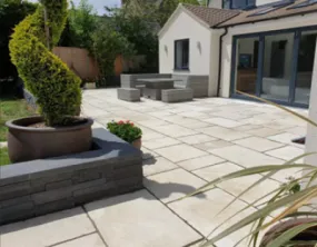 Flagstone Cream Paving 38x300x600mm Each