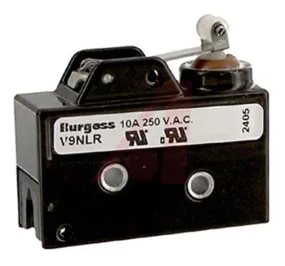 Johnson Electric Roller Lever Micro Switch, Screw Terminal, 10 A, SP-CO, IP67