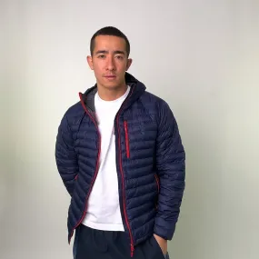 Navy Blue y2ks Rab Puffer Jacket Coat (L)