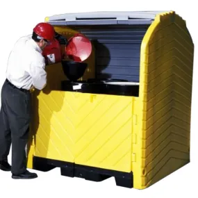 UltraTech Outdoor Drum Storage Loading Ramp